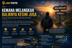 jactoto cerita di setiap perjalanan
